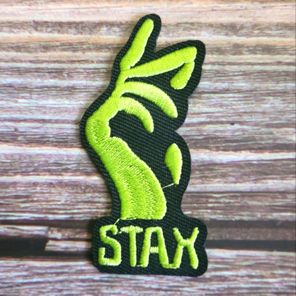 Stax Record Label Logo Funk Blues Soul R&B Embroidered Iron on Patch